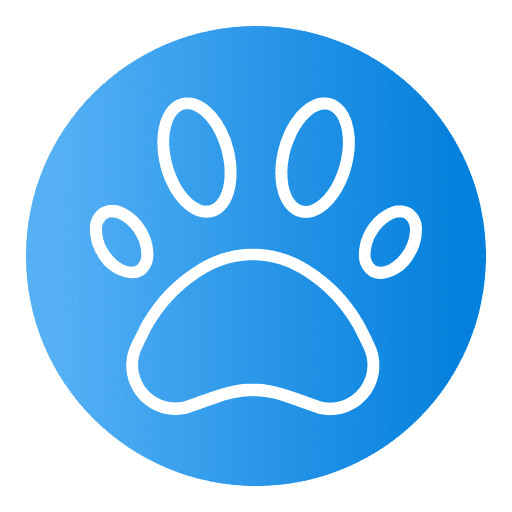 Ícone de pata para categoria de pets